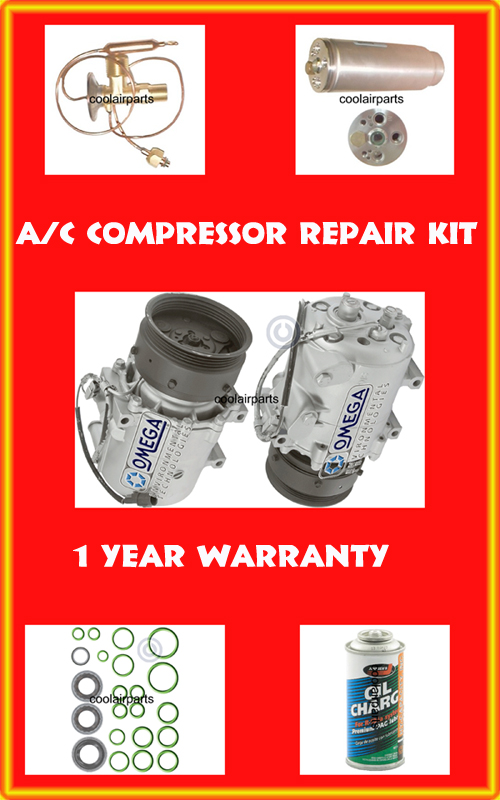 Rebuilt 20-00111-R Compressor For Mitsubishi Galant L4 2.4L 2351cc( 1994 1995)